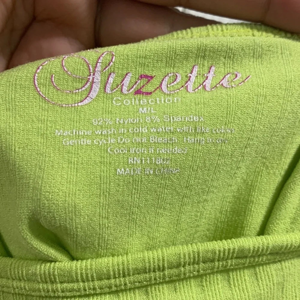 Green Suzette Bodysuit - Picture 6 of 6